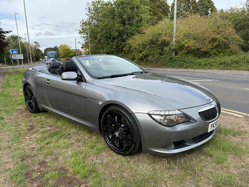 BMW 6 Series 3.0 635D Sport Convertible Steptronic E Grey