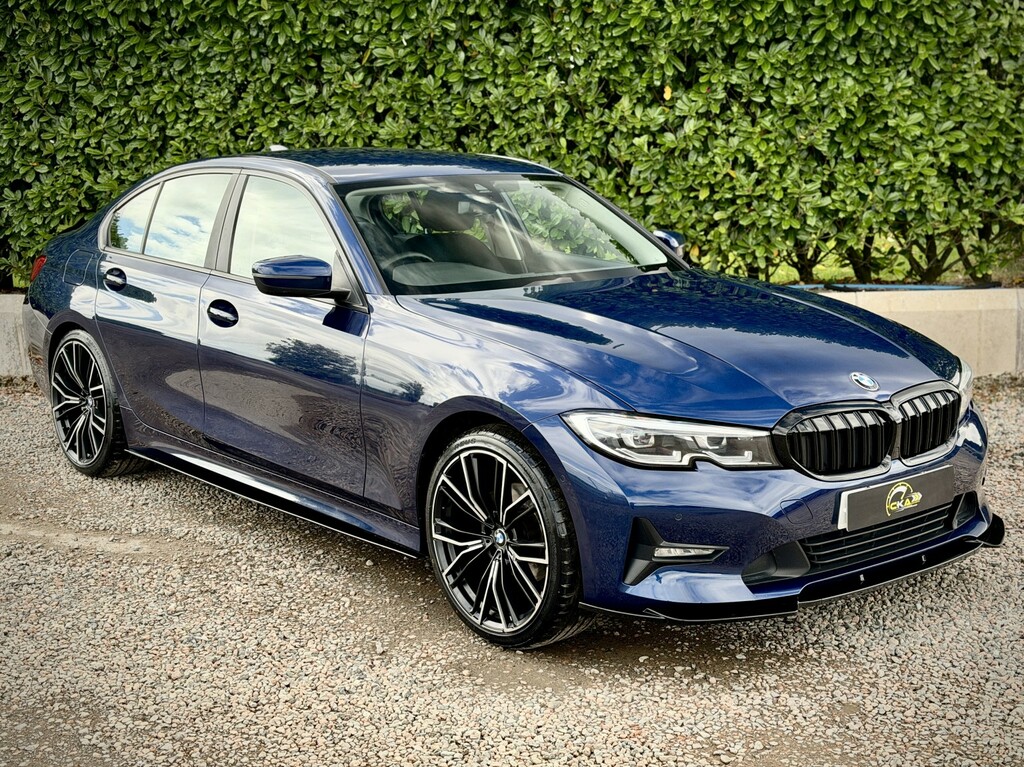BMW 3 Series 2.0 320D Se Saloon 2019 DG69URV Blue #2