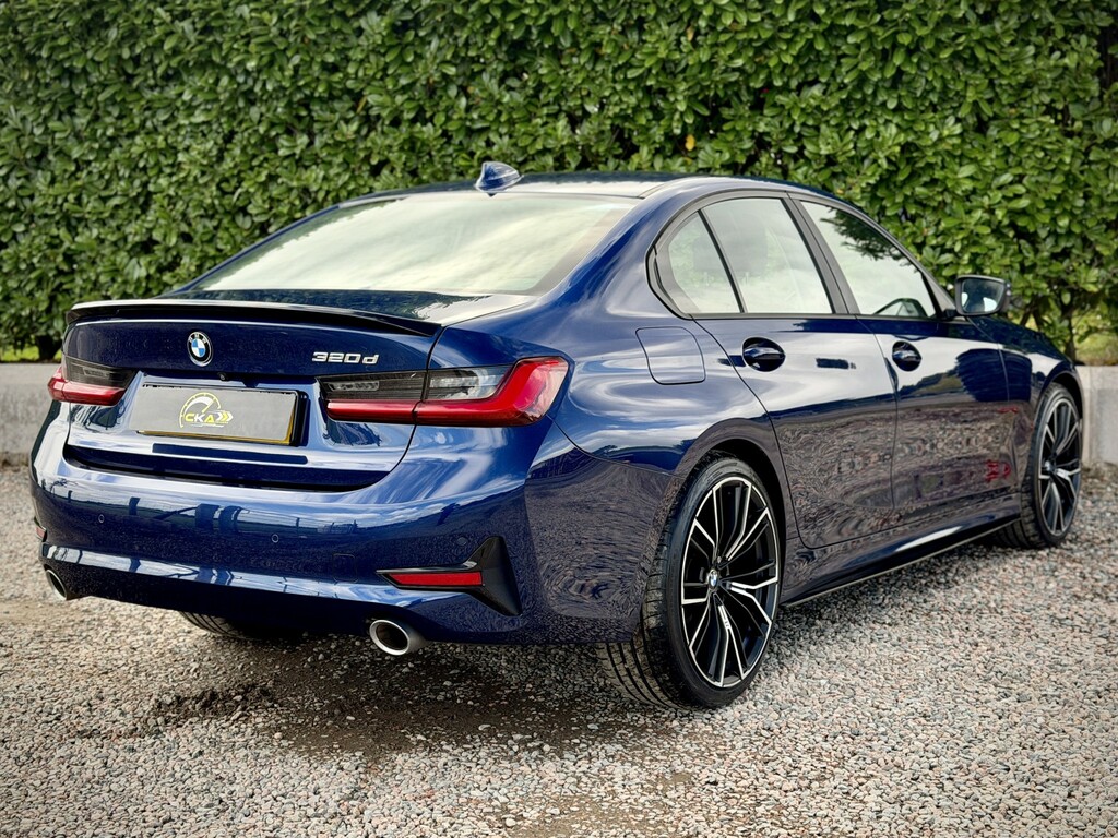 BMW 3 Series 2.0 320D Se Saloon 2019 DG69URV Blue #6