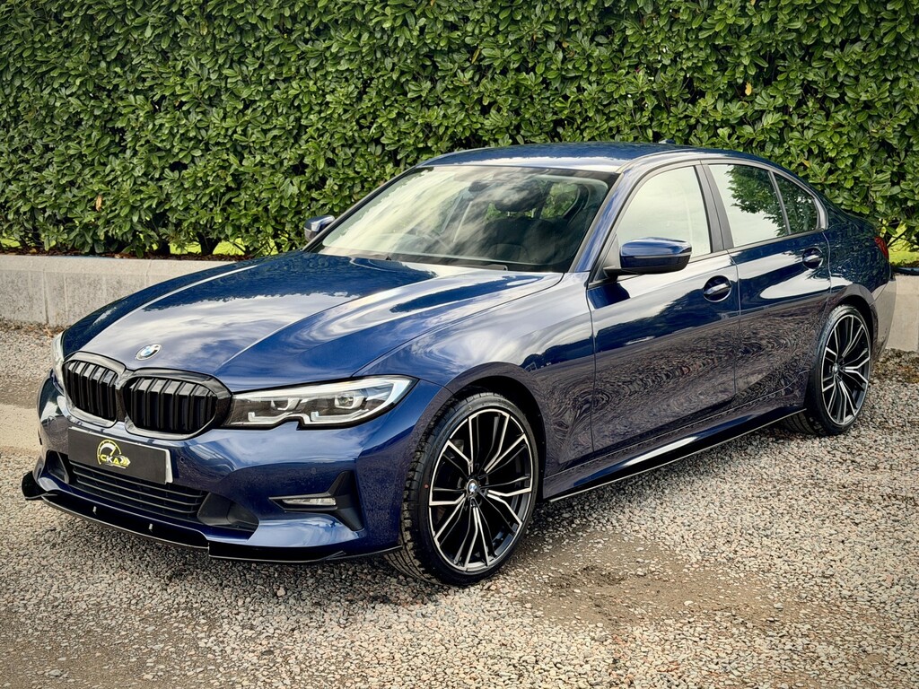 BMW 3 Series 2.0 320D Se Saloon 2019 DG69URV Blue #5