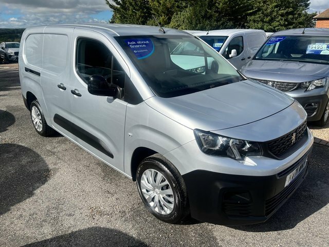 Peugeot Partner 1.5 Bluehdi 950 Professional Premium Long Panel Va Silver #2