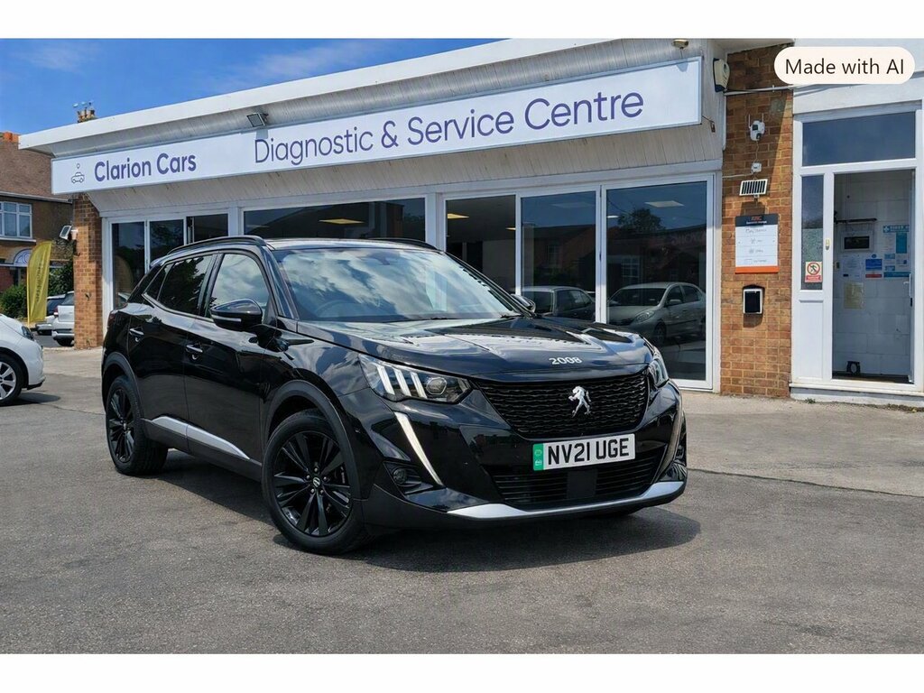 Peugeot e-2008 50Kwh Gt Premium Suv 136 Ps Black