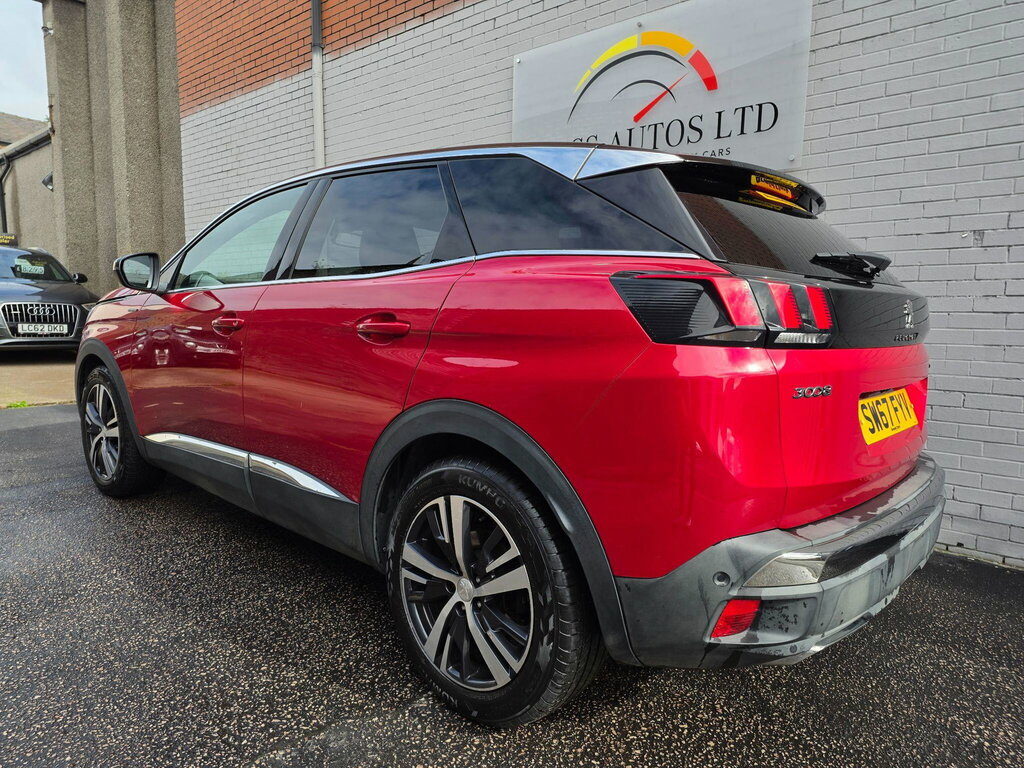 Peugeot 3008 1.6 Thp Gt Line Eat Euro 6 Ss Red #4