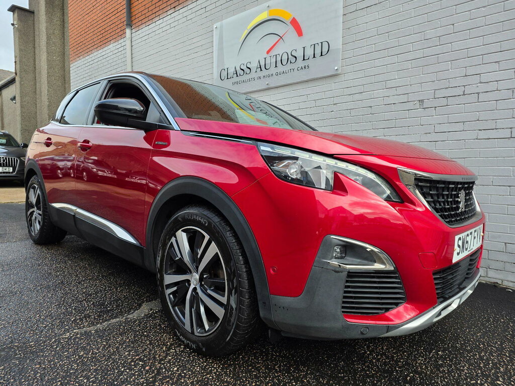 Peugeot 3008 1.6 Thp Gt Line Eat Euro 6 Ss Red #5