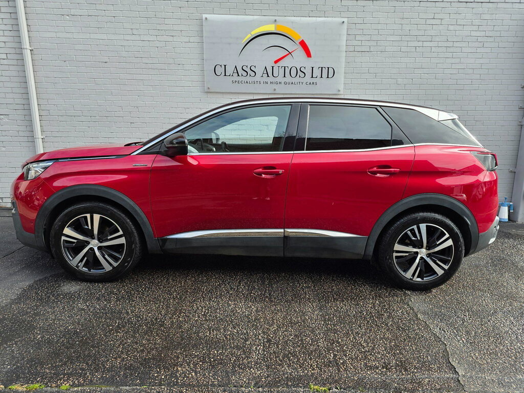 Peugeot 3008 1.6 Thp Gt Line Eat Euro 6 Ss Red #6