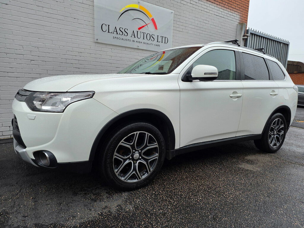 Mitsubishi Outlander Di-d Gx4 U4250 White #3