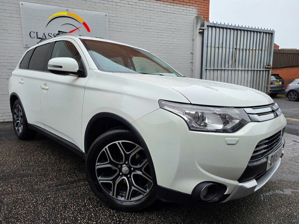Mitsubishi Outlander Di-d Gx4 U4250 White #1
