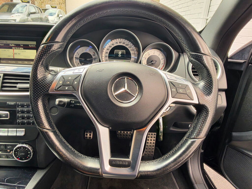 Mercedes-Benz C Class C350 Cdi Blueefficiency Amg Sport Plus Black #23