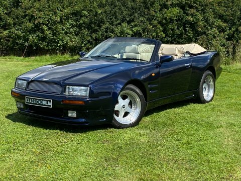 Aston Martin Virage Volante Blue
