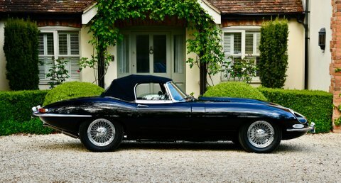 Jaguar E-Type 4.2 Roadster Black #3