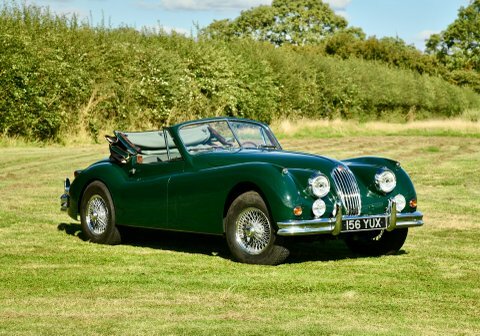 Jaguar XK Xk140 Se Drop Green