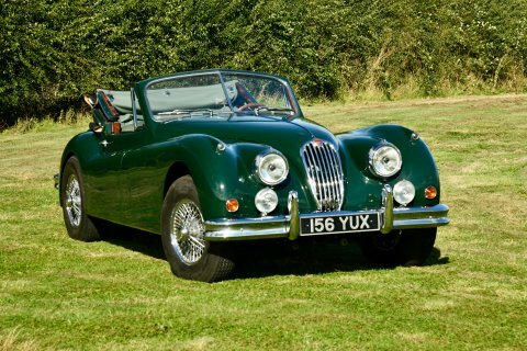 Jaguar XK Xk140 Se Drop Green #3