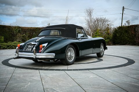 Jaguar XK Drop Head Coupe Green #4