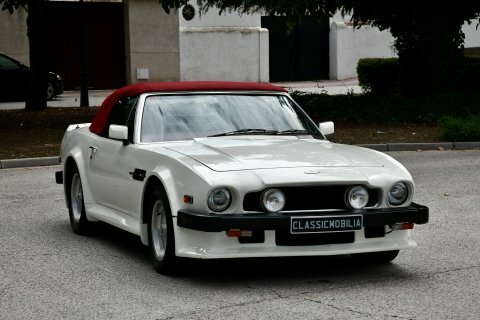 Aston Martin V8 Vantage Volante White #4