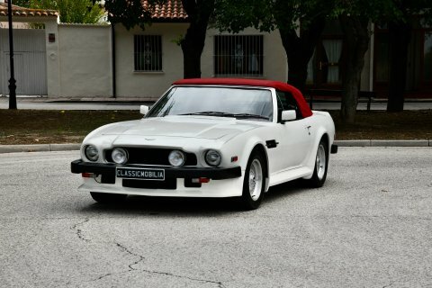Aston Martin V8 Vantage Volante White #3
