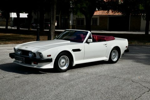 Aston Martin V8 Vantage Volante White #6