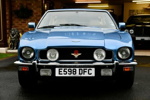 Aston Martin V8 Coupe Blue #3