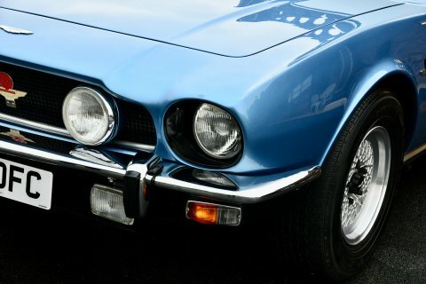 Aston Martin V8 Coupe Blue #6