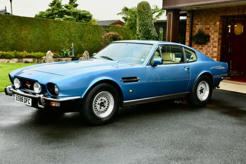 Aston Martin V8 Coupe Blue #5