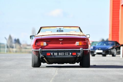 Aston Martin V8 Volante Red #6