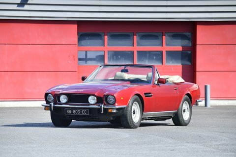 Aston Martin V8 Volante Red #3