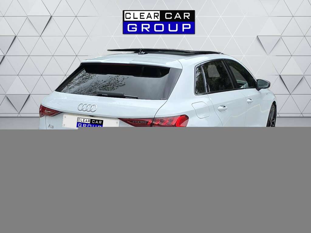 Audi A3 2.0 Sportback 35 Tdi S Line Edition 1 VK70CSO White #4