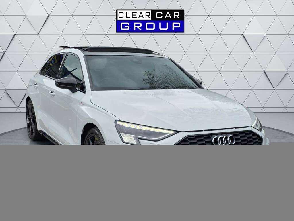 Audi A3 2.0 Sportback 35 Tdi S Line Edition 1 VK70CSO White #2