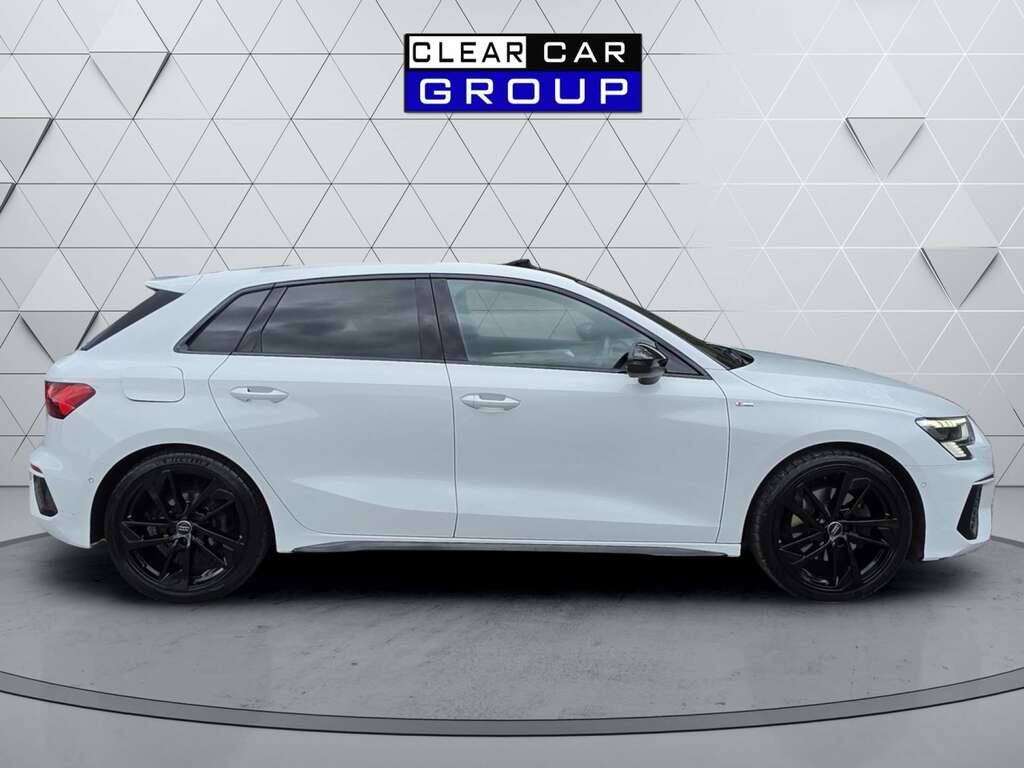 Audi A3 2.0 Sportback 35 Tdi S Line Edition 1 VK70CSO White #3
