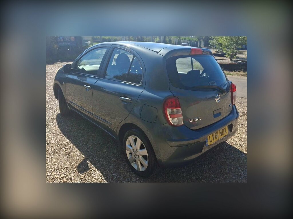 Nissan Micra 1.2 12V Acenta Cvt Euro 5 Grey #4