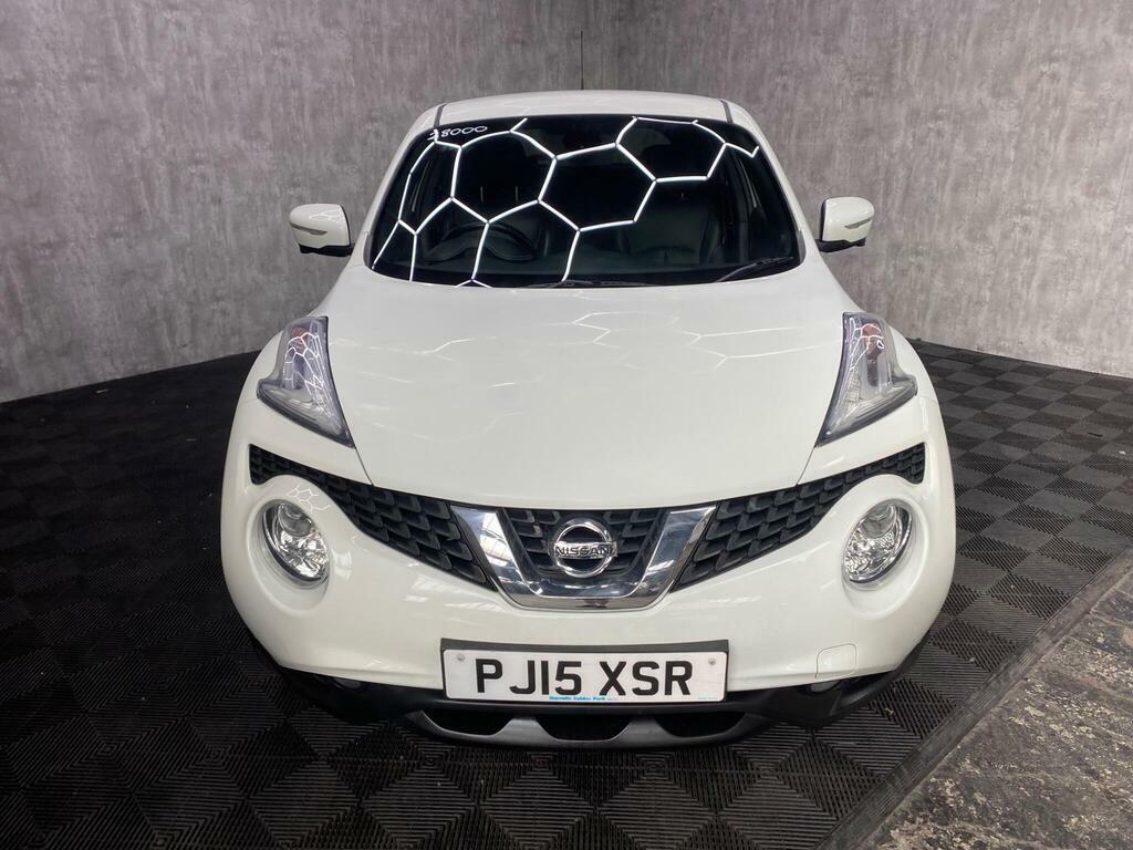 Nissan Juke 1.2 Dig-t Tekna Euro 5 S S White #4