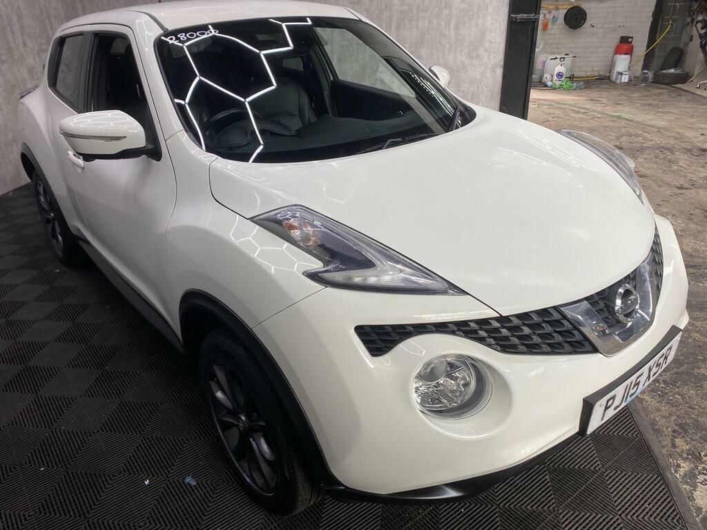 Nissan Juke 1.2 Dig-t Tekna Euro 5 S S White #6