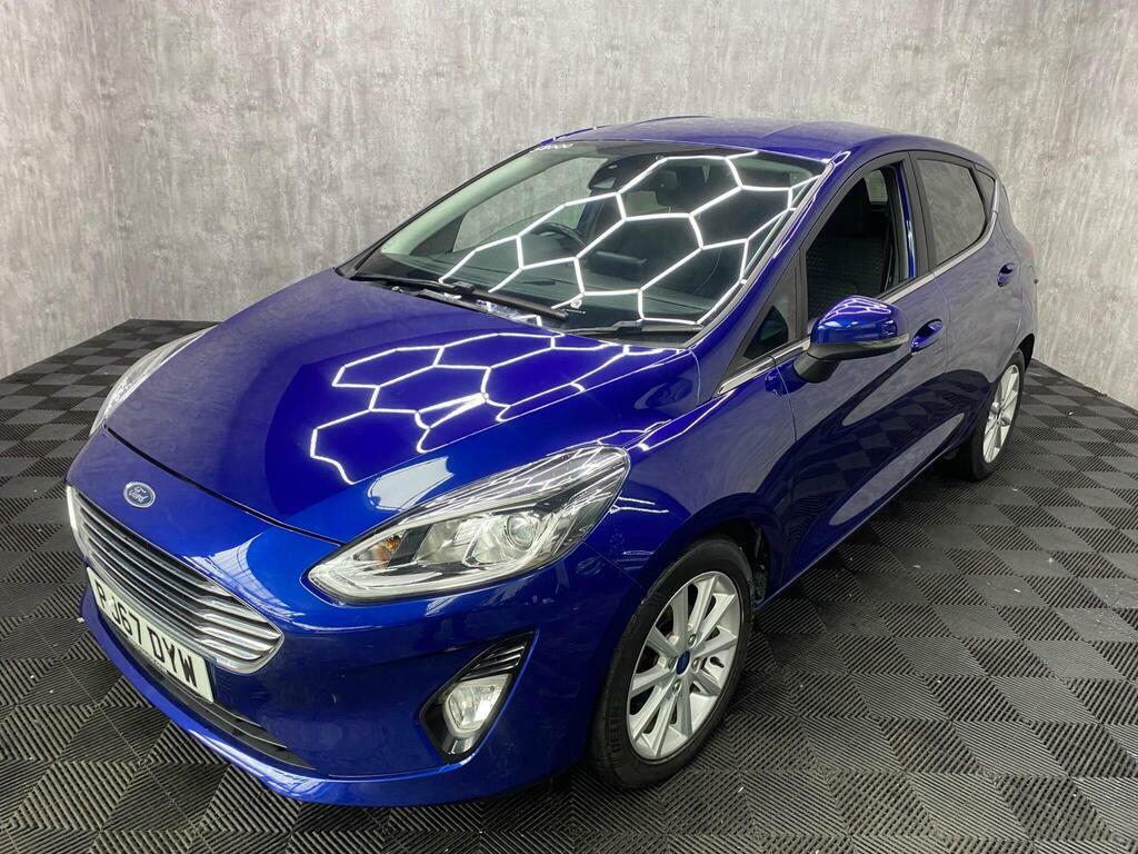 Ford Fiesta 1.0T Ecoboost Titanium Euro 6 S S Blue