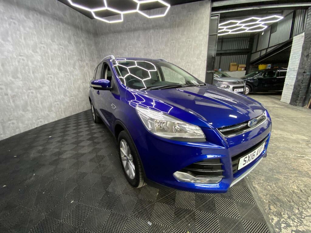 Ford Kuga 2.0 Tdci Titanium Powershift Awd Euro 6 S S SX16AVP Blue #5