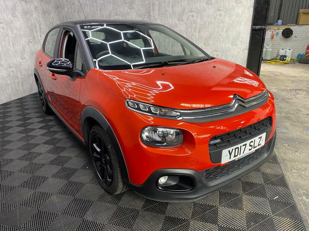 Citroen C3 1.2 Puretech Feel Euro 6 YD17SLZ Orange #5