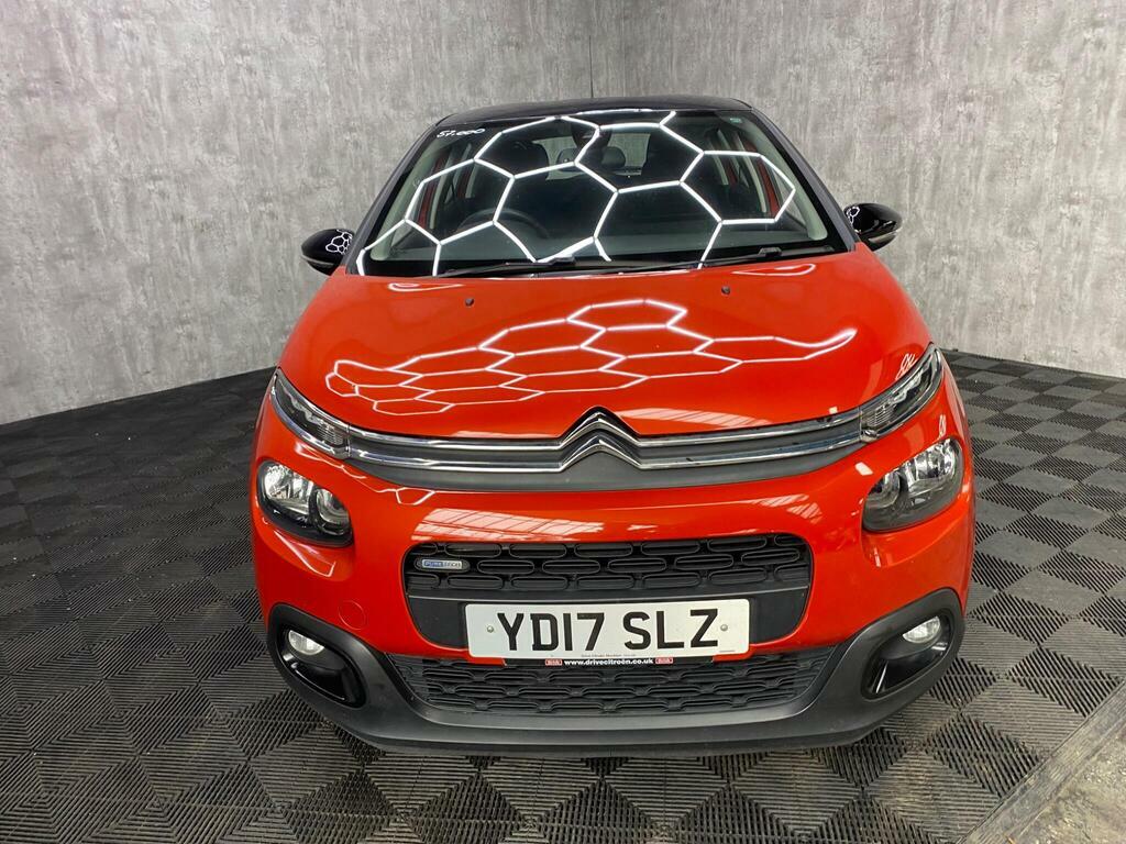 Citroen C3 1.2 Puretech Feel Euro 6 YD17SLZ Orange #3