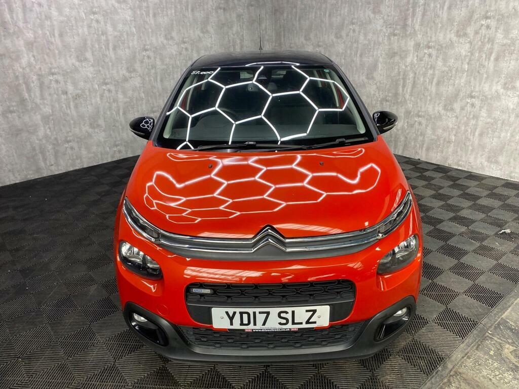 Citroen C3 1.2 Puretech Feel Euro 6 YD17SLZ Orange #4