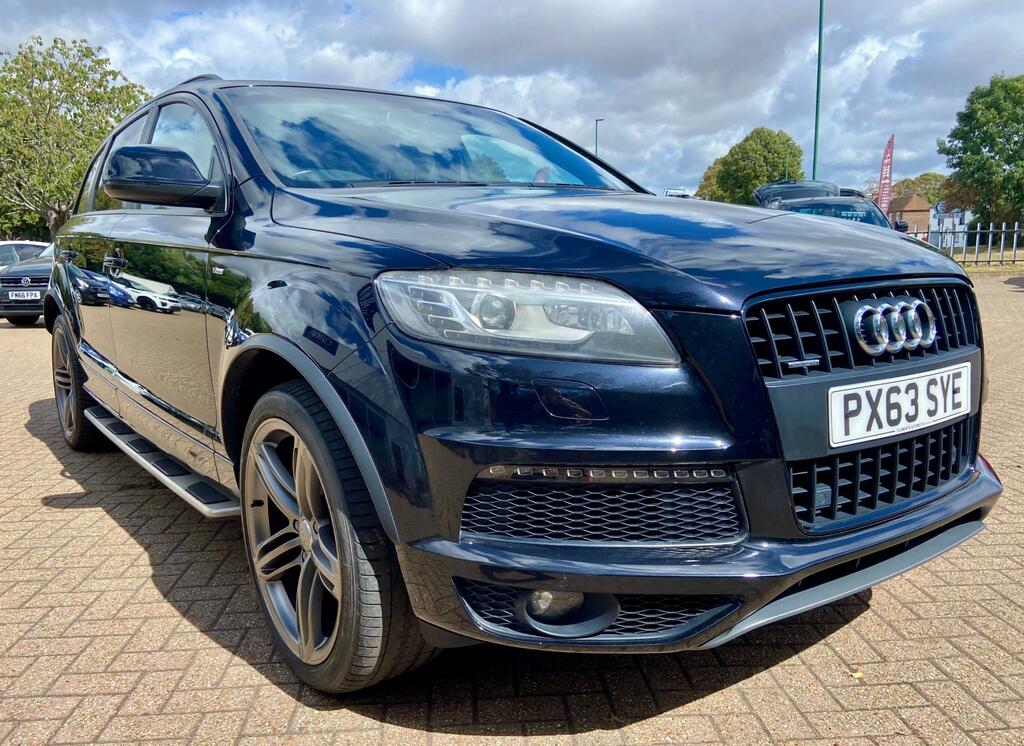 Audi Q7 3.0 Tdi V6 S Line Plus Suv Tiptronic Qu Black #3