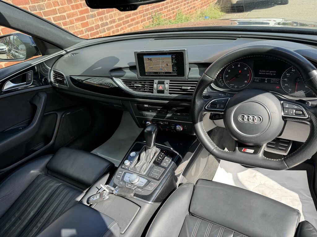 Audi A6 Avant Estate White #8