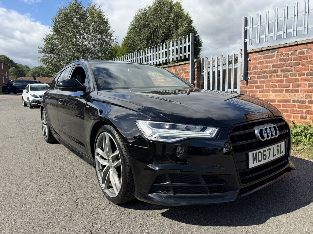 Audi A6 Avant Estate White #13