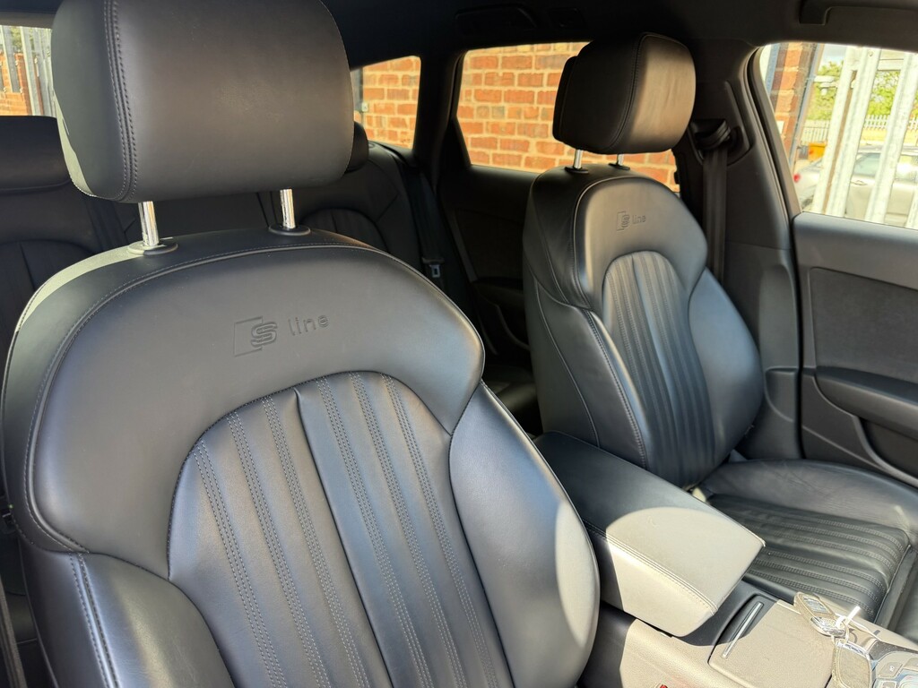 Audi A6 Avant Estate White #9