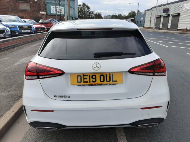 Mercedes-Benz A Class A180d Amg Line White #3