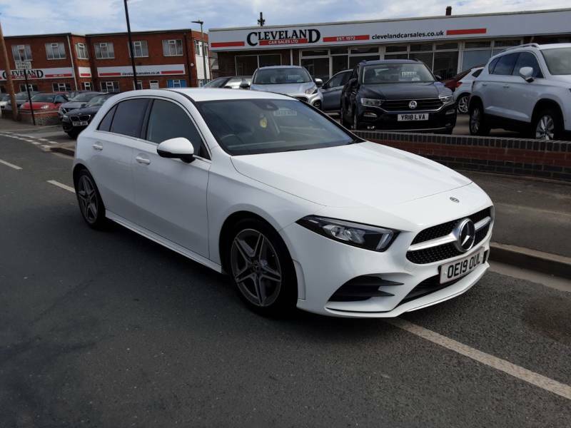 Mercedes-Benz A Class A180d Amg Line White