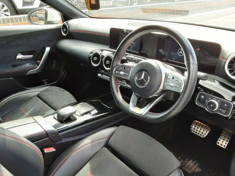 Mercedes-Benz A Class A180d Amg Line White #6