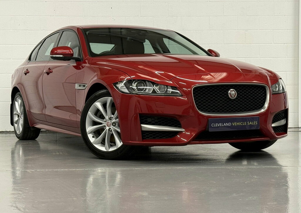Jaguar XF 2.0D R-sport Saloon Euro 6 Ss Red
