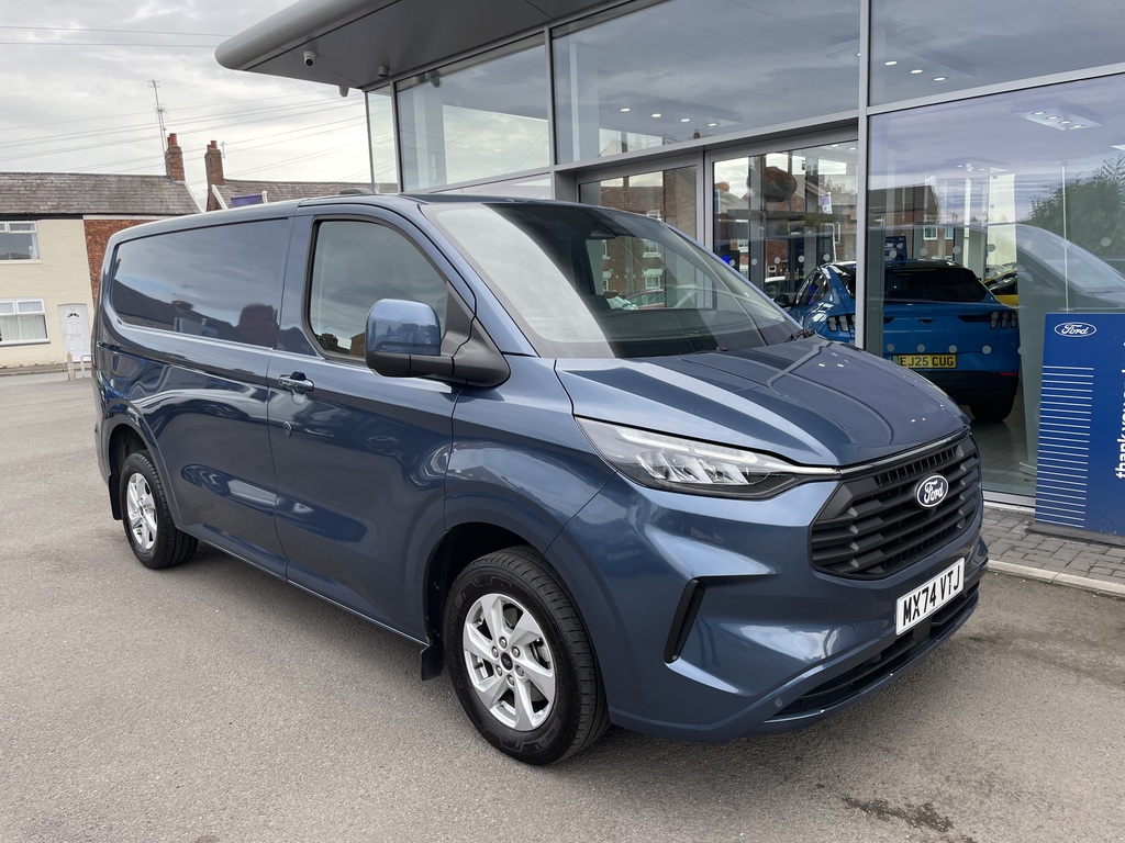 Ford Transit Custom 2.0 Ecoblue 136Ps H1 Van Limited Blue