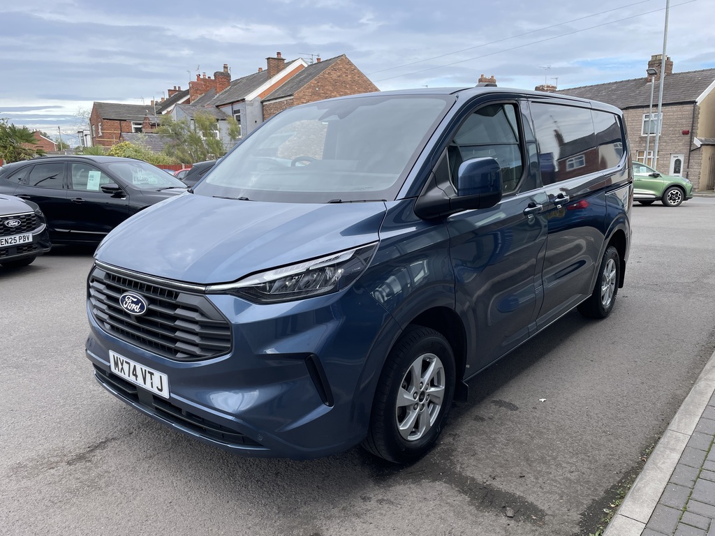 Ford Transit Custom 2.0 Ecoblue 136Ps H1 Van Limited MX74VTJ Blue #3