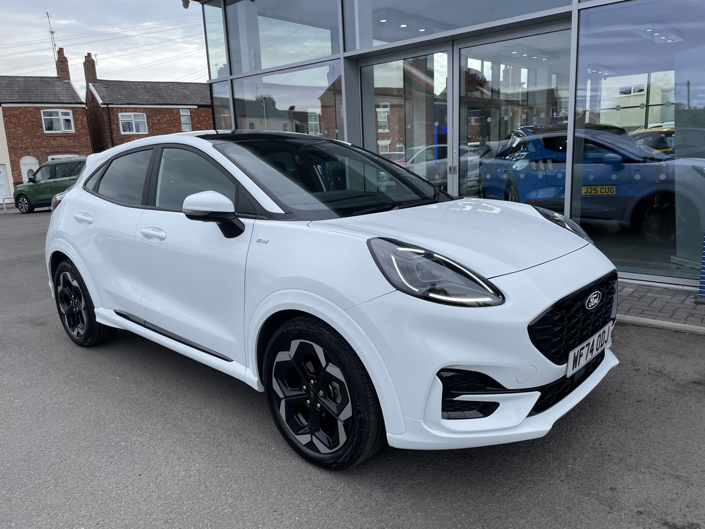 Ford Puma 1.0 Ecoboost Hybrid Mhev St-line X White