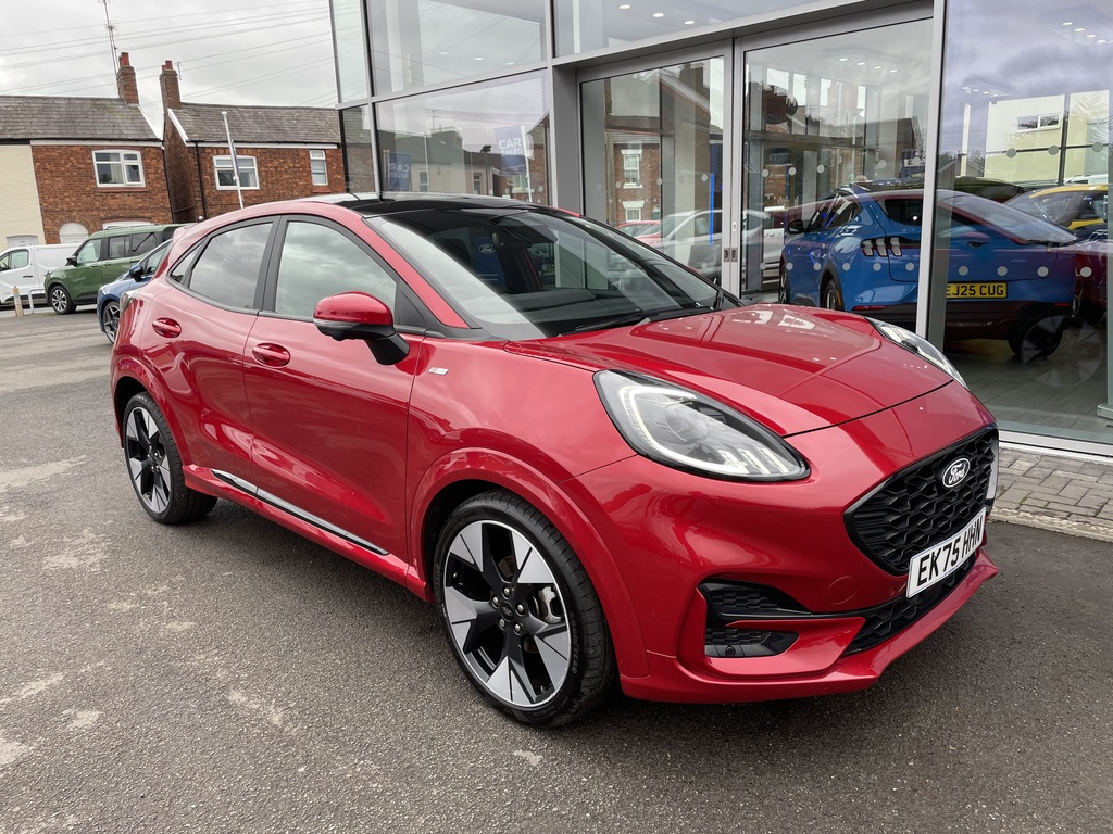 Ford Puma 1.0 Ecoboost Hybrid Mhev St-line X Red