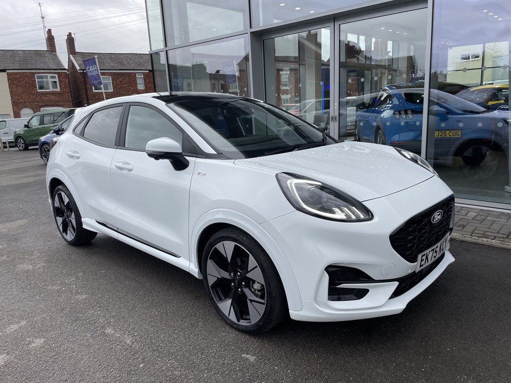 Ford Puma 1.0 Ecoboost Hybrid Mhev St-line X White