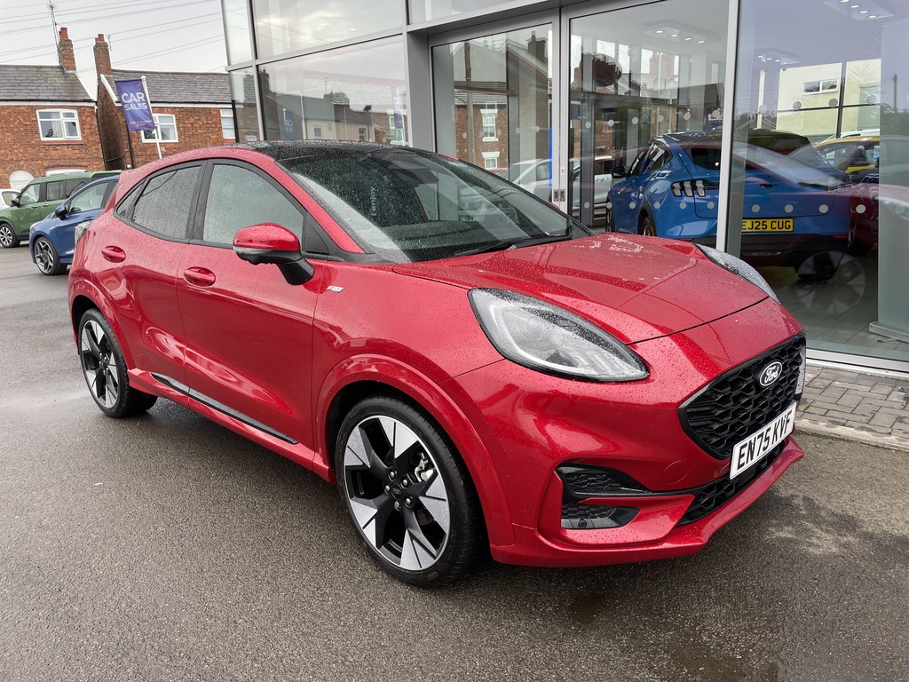 Ford Puma 1.0 Ecoboost Hybrid Mhev 155 St-line X Dct Red